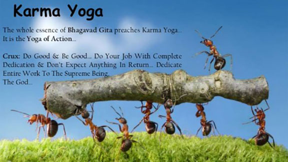 Karma Yoga: haz yoga, haz el bien