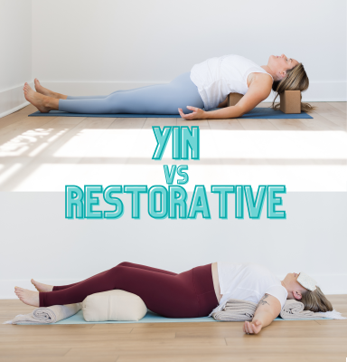 ¿Cuál es la diferencia entre el Yin Yoga y el Yoga Restaurativo?